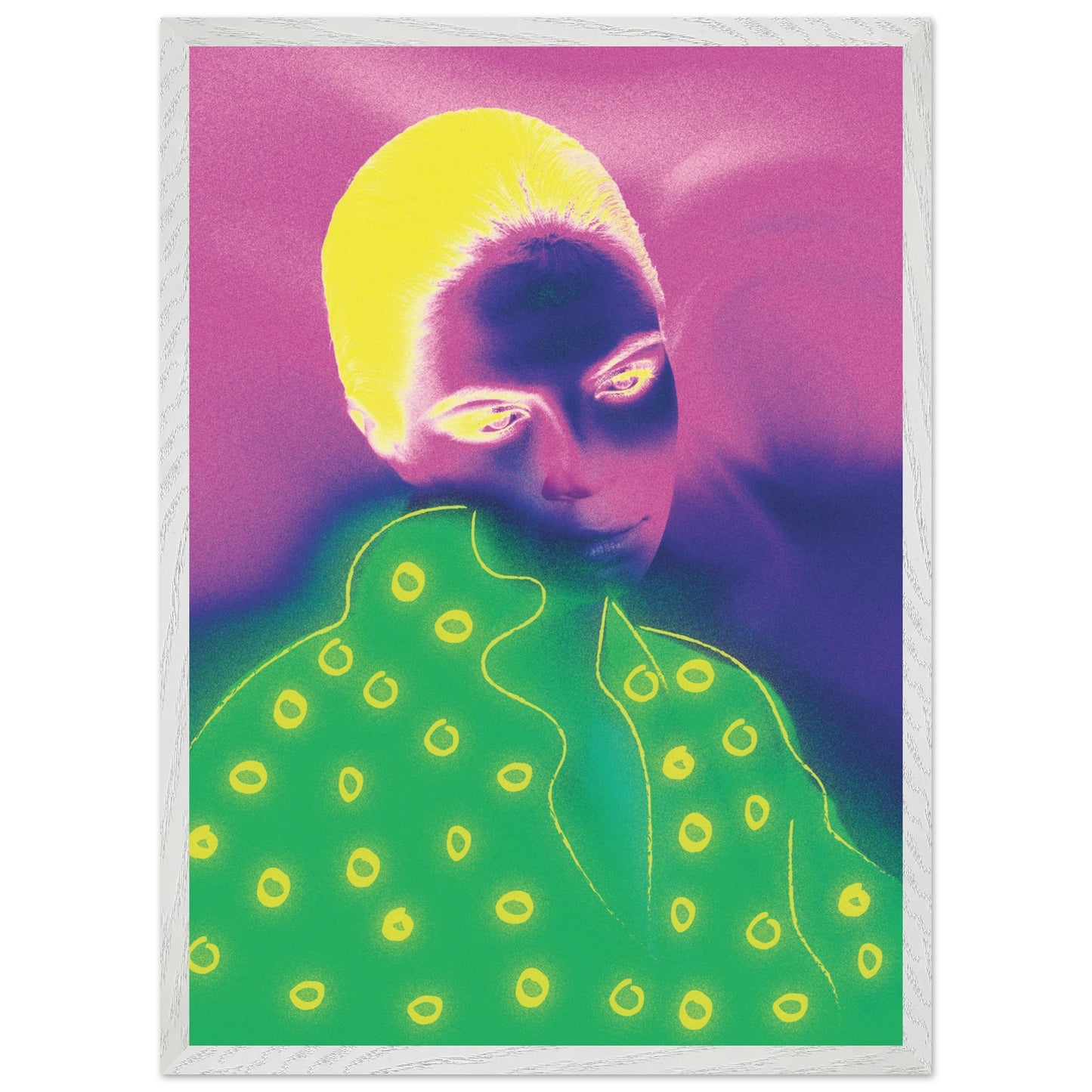 Wall Art Print - Back to Nowhere II (50x70, Framed, Frame Color: White)