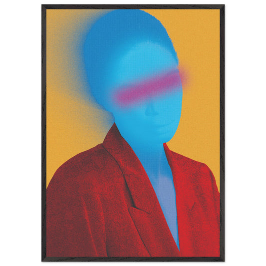 Wall Art Print - Back to Nowhere (70x100 , Framed, Frame Color: Black)
