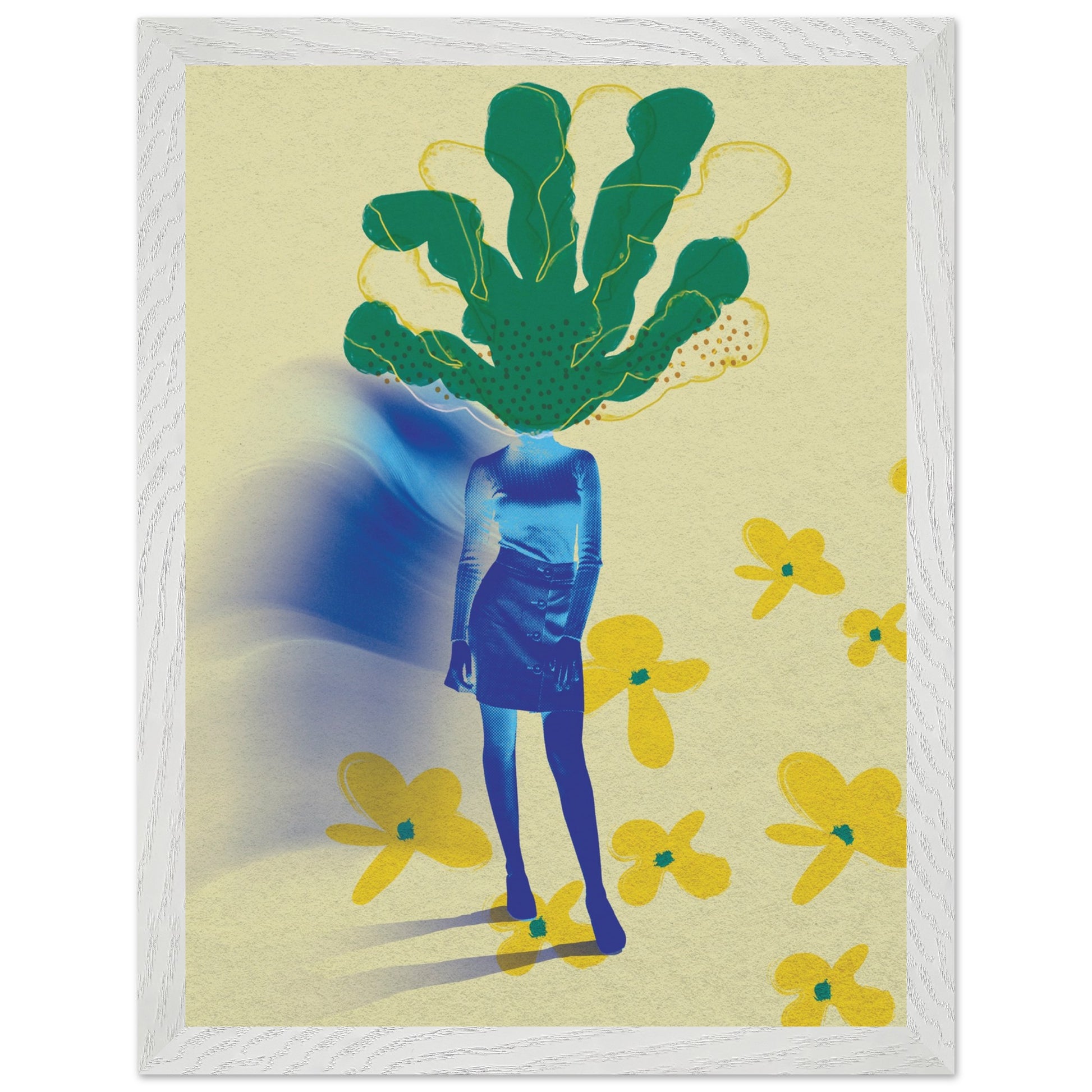 Wall Art Print - Candy Grapes (30x40, Framed, Frame Color: White)