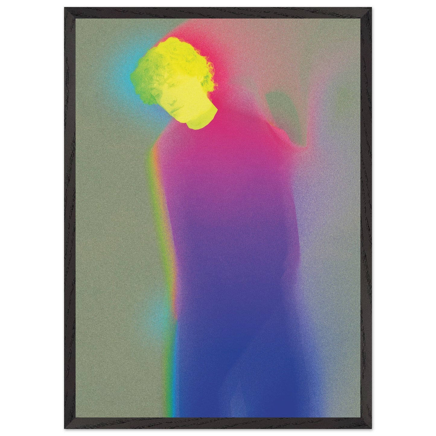 Wall Art Print - Endless Waves (50x70, Framed, Frame Color: Black)