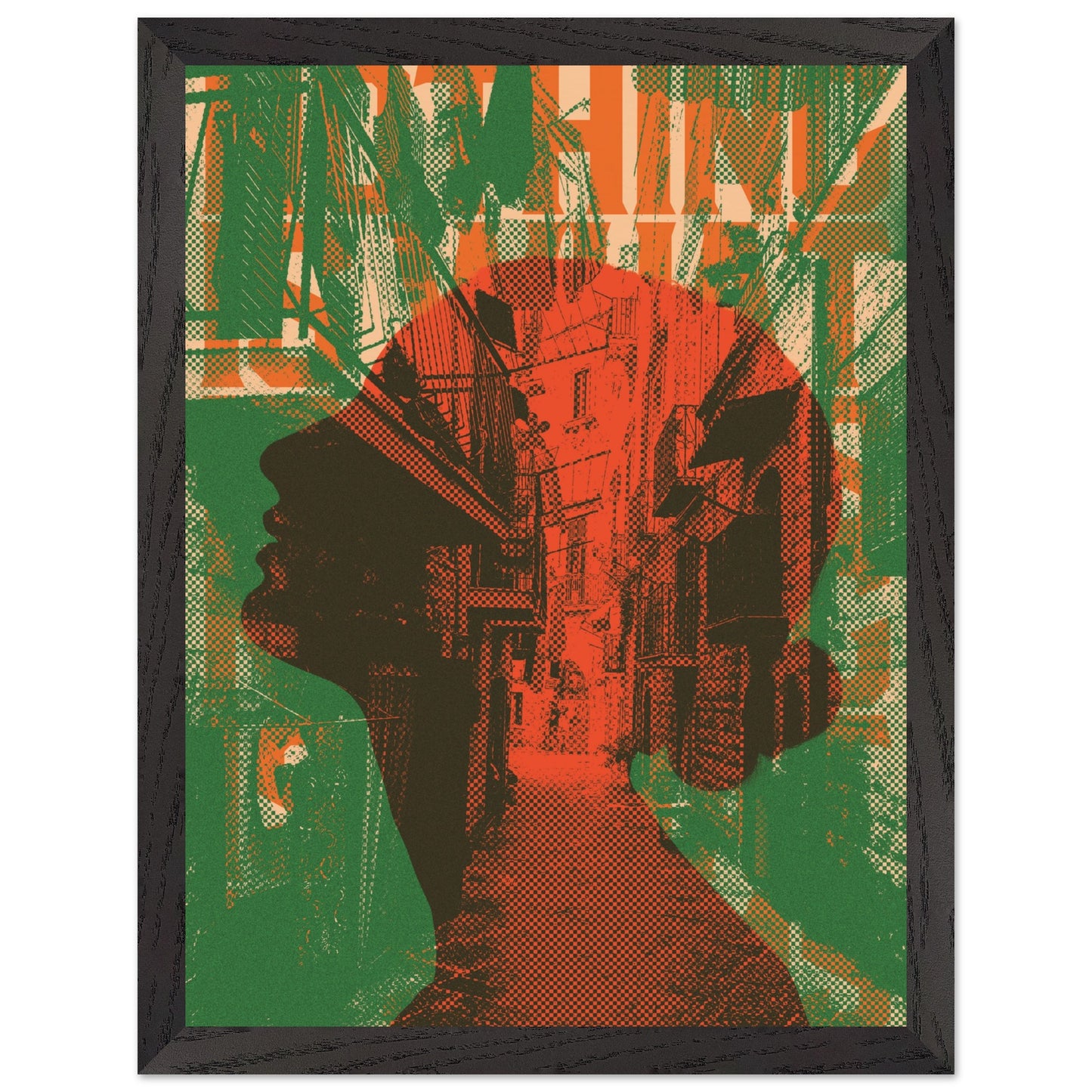 Wall Art Print - Nothing Is What It Seems (30x40, Framed, Frame Color: Black)